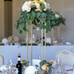 Decoration de table mariage hauteur bougies boheme romantique