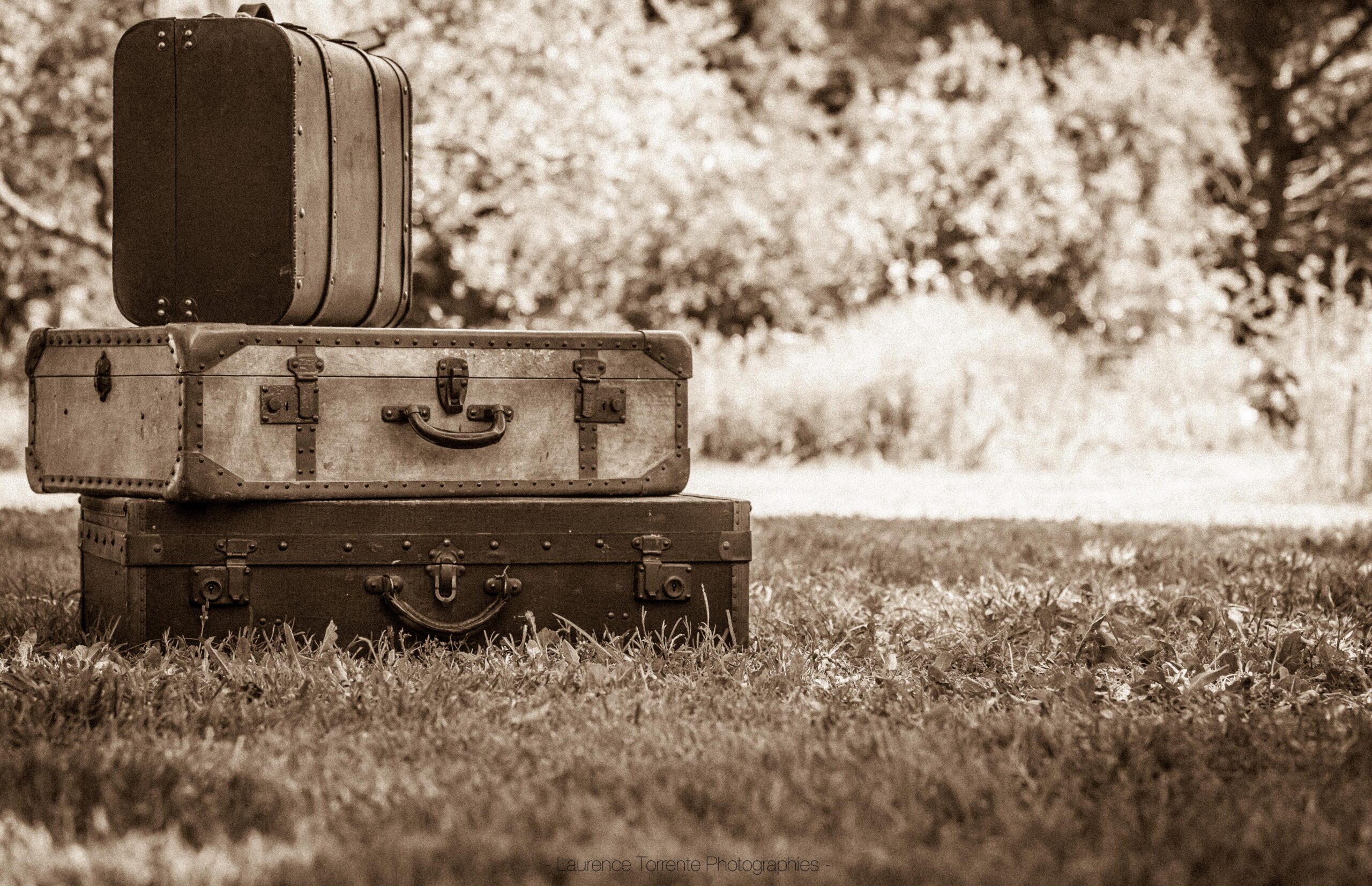 valise retro vintage mariage
